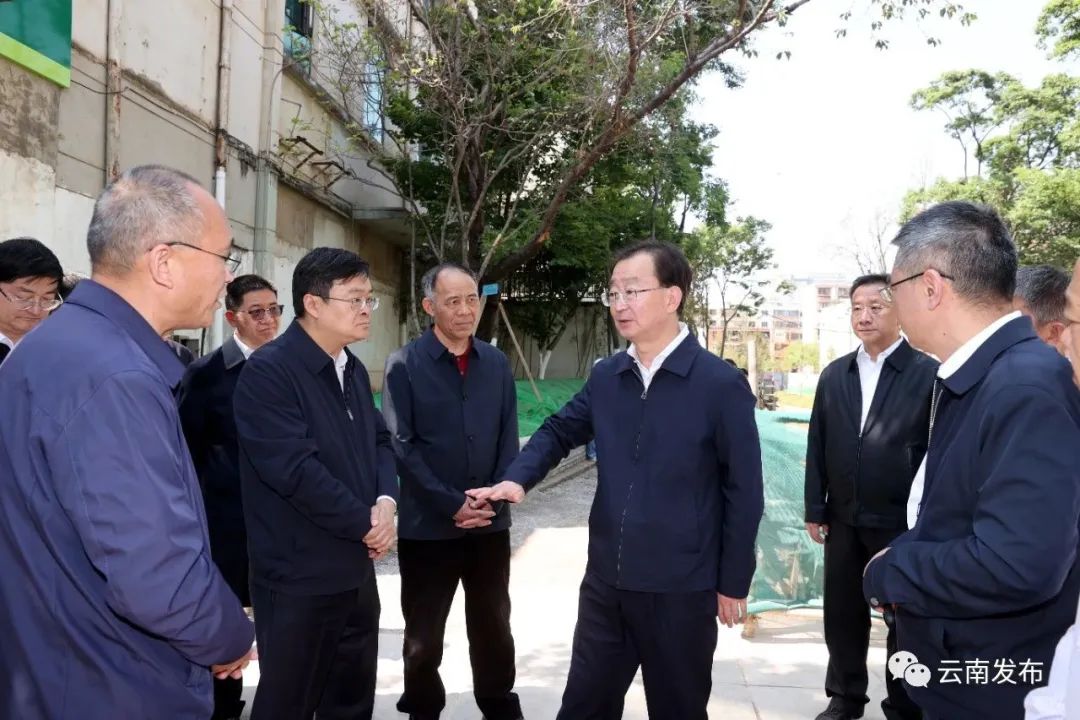 省委書(shū)記王寧到盤(pán)龍區(qū)雨污分流項(xiàng)目調(diào)研